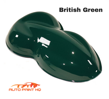 British Green Basecoat Clearcoat Quart Complete Paint Kit
