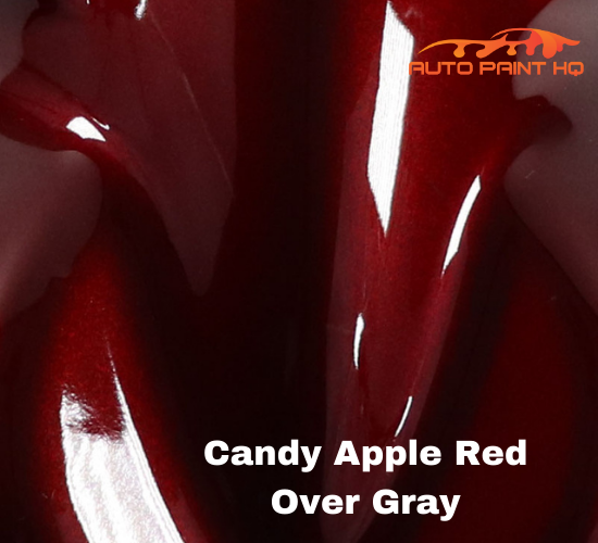 Candy Apple Red Basecoat Quart Kit (Over Metallic Gray Base)