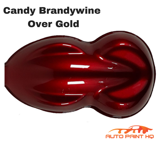 Candy Brandywine Basecoat Quart Complete Kit (Over Gold Base)