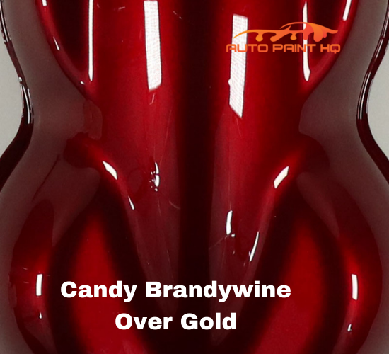 Candy Brandywine over Gold Base Complete Gallon Kit – Auto Paint HQ