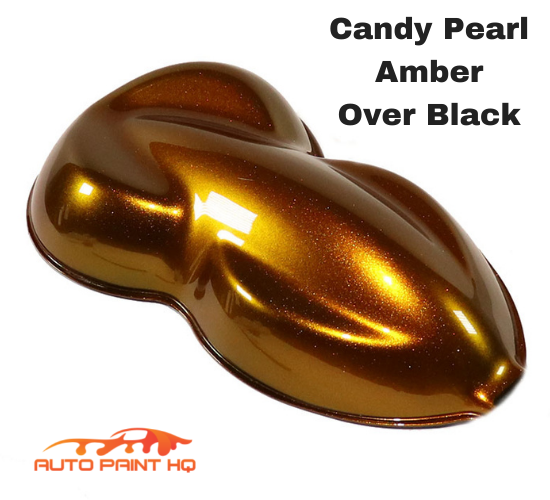 Candy Pearl Amber Quart with Reducer (Candy Midcoat Only) Car Auto Paint  Kit - Fast