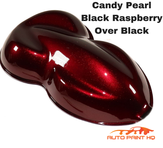 Candy Pearl Black Basecoat Quart Complete Kit (Over Black Base