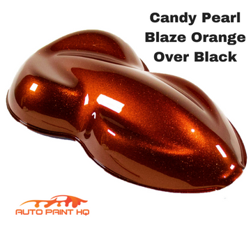 Candy Pearl Blaze Orange Gallon + Reducer (Candy Midcoat Only)  Auto Paint Kit