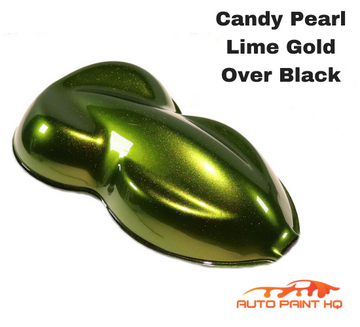Candy Pearl Lime Gold Quart with Reducer (Candy Midcoat Only) Auto Paint Kit