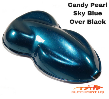 Candy Twilight Blue Quart with Reducer (Candy Midcoat Only) Auto Motorcycle  Kit