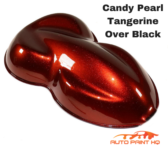 Candy Pearl Tangerine over Black Base Complete Gallon Kit – Auto Paint HQ