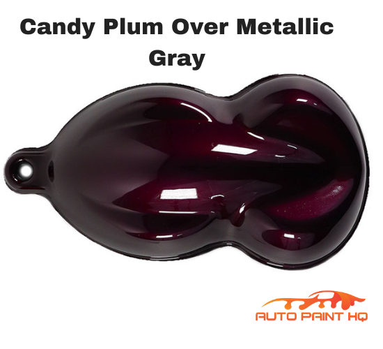 Candy Plum Basecoat Quart Kit (Over Metallic Gray Base) – Auto
