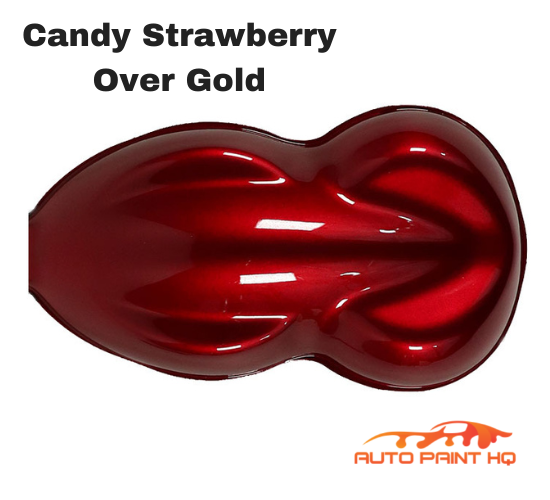 Candy Strawberry over Gold Base Complete Gallon Kit