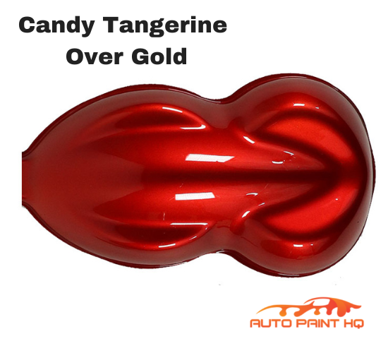 Candy Tangerine Basecoat Quart Complete Kit (Over Gold Base)