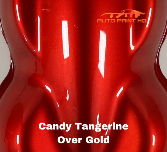 Candy Tangerine over Gold Base Complete Gallon Kit – Auto Paint HQ