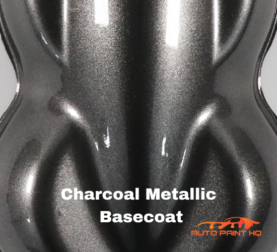 Charcoal Metallic Basecoat Clearcoat Complete Gallon Kit