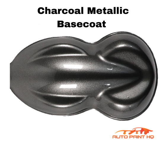 Charcoal Metallic Basecoat Clearcoat Complete Gallon Kit