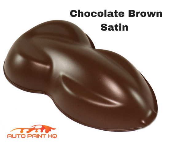Satin Hot Rod Chocolate Brown Gallon 2K Urethane Single Stage Car Auto Paint Kit