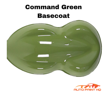 Command Green Basecoat With Reducer Gallon (Basecoat Only) Car Auto Paint Kit