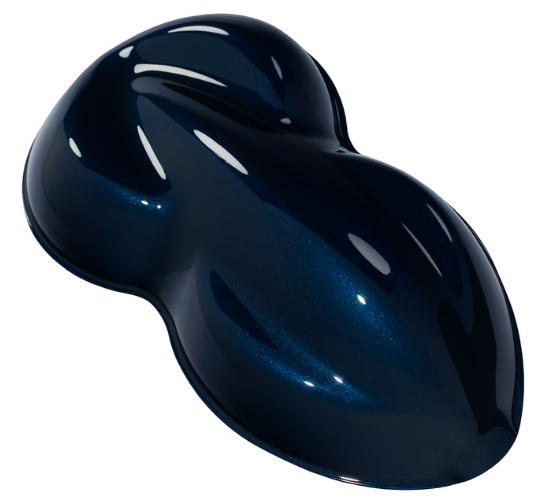 Dark Blue Pearl Basecoat Clearcoat Complete Gallon Kit