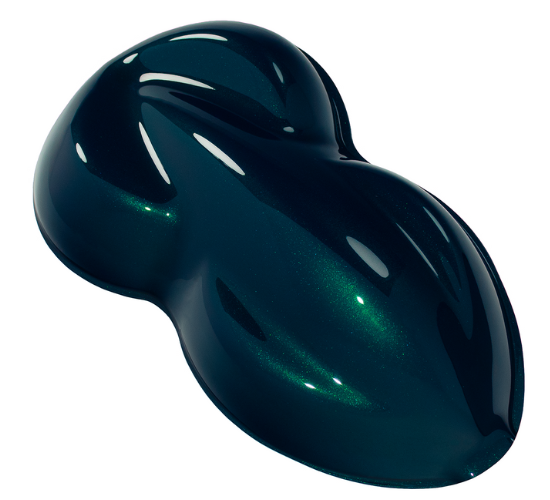 Dark Green Pearl Basecoat Clearcoat Complete Gallon Kit