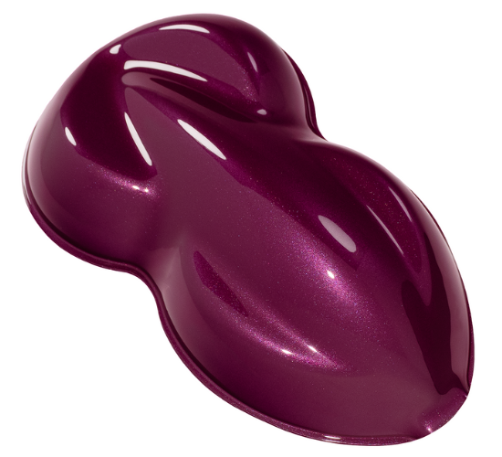Dark Magenta Pearl Basecoat With Reducer Gallon (Basecoat Only) Auto Paint  - Fast