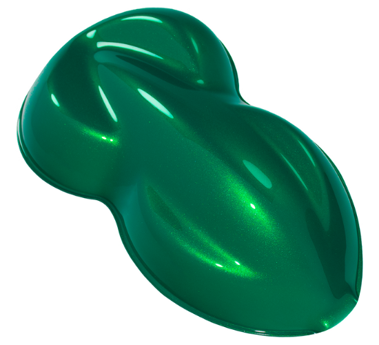 Glowing Green Pearl Basecoat Clearcoat Complete Gallon Kit