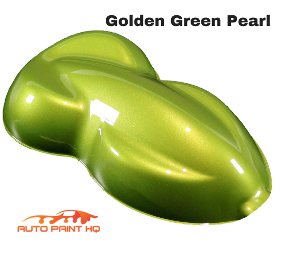 Golden Green Pearl Basecoat With Reducer Gallon (Basecoat Only) Car Auto Paint