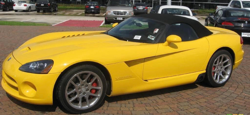 Dodge PYR Viper Race Yellow Basecoat Clearcoat Quart Complete Paint Kit