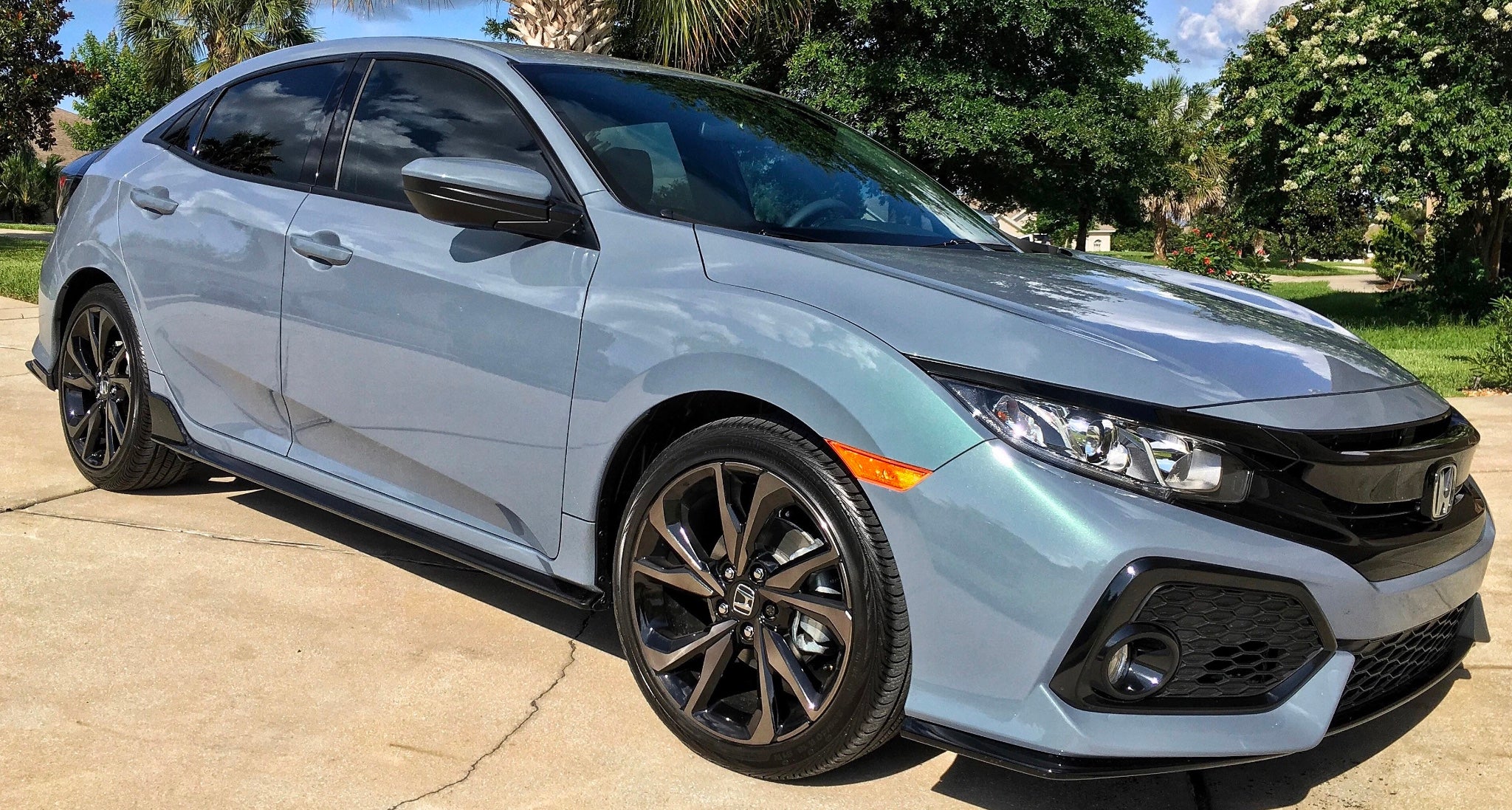 Sonic Gray Honda NH877P Basecoat Clearcoat Quart Complete Paint