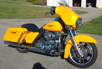 Harley Davidson Chrome Yellow Tri-Coat Pearl Complete Quart Kit