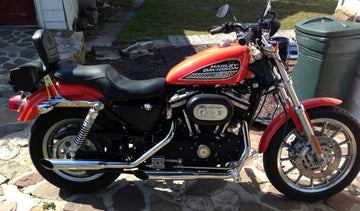 Harley Davidson Racing Orange Basecoat Clearcoat Complete Gallon Kit
