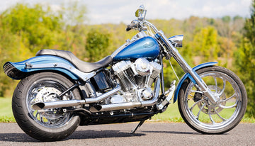 Harley Davidson Chopper Blue Basecoat Clearcoat Complete Gallon Kit