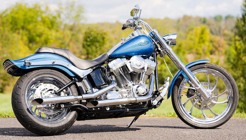 Harley Davidson Chopper Blue Basecoat With Reducer Gallon (Basecoat Only)