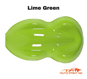 High Gloss Lime Green 2K Acrylic Urethane Single Stage Gallon Auto Paint Kit
