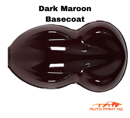 Dark Maroon Basecoat Clearcoat Complete Gallon Kit