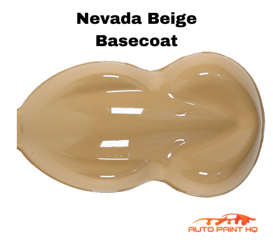 Nevada Beige Basecoat With Reducer Gallon (Basecoat Only) Car Auto Paint Kit