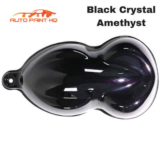Black Crystal Amethyst Pearl Basecoat Clearcoat Complete Gallon Kit