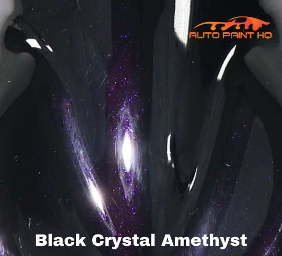 Black Crystal Amethyst Pearl Basecoat Clearcoat Quart Complete Paint