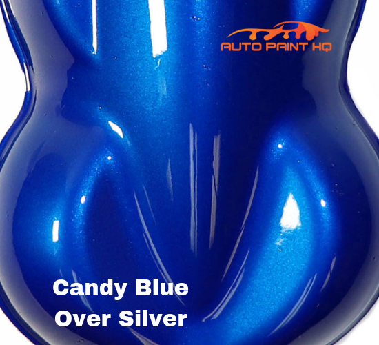 Candy Blue Quart with Reducer (Candy Midcoat Only) Car Auto Motorcycle Kit