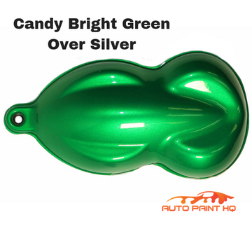 Candy Bright Green Quart with Reducer (Candy Midcoat Only) Auto Motorcycle Kit