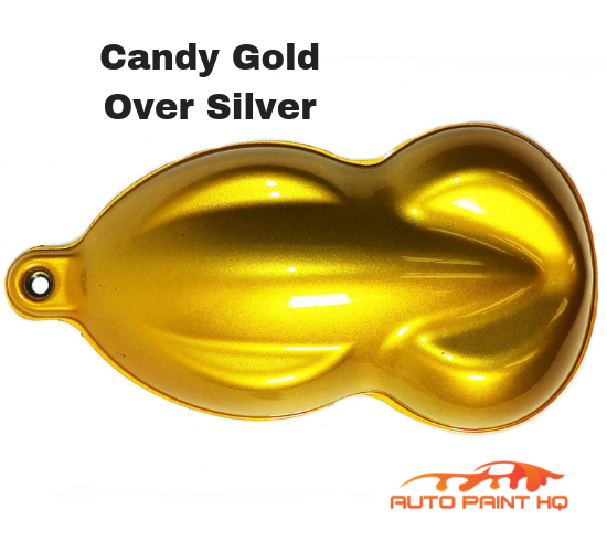 Candy Gold Basecoat Quart Complete Kit (Over Silver Base)