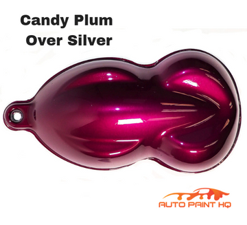 Candy Plum Basecoat Quart Complete Kit (Over Silver Base)
