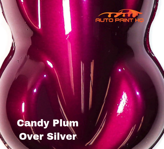Candy Plum Quart with Reducer (Candy Midcoat Only) Car Auto Motorcycle Kit