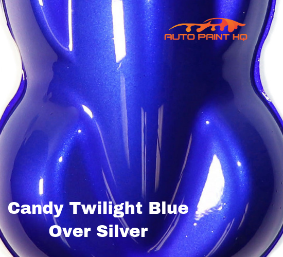 Candy Twilight Blue Gallon with Reducer (Candy Midcoat Only) Car Auto Paint Kit