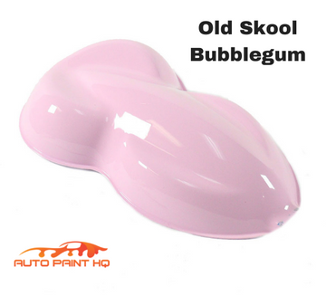 High Gloss Old Skool Bubblegum Pink Gallon Acrylic Enamel Auto Paint Kit