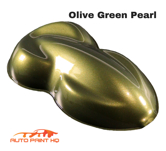 Olive Green Pearl Basecoat Clearcoat Complete Gallon Kit