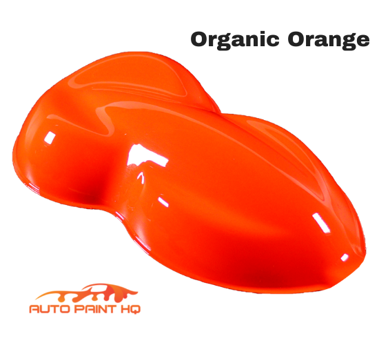 Organic Orange Basecoat + Reducer Quart (Basecoat Only) Motorcycle Auto Paint