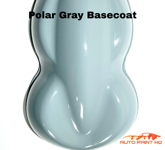 Polar Gray Basecoat Clearcoat Quart Complete Paint Kit