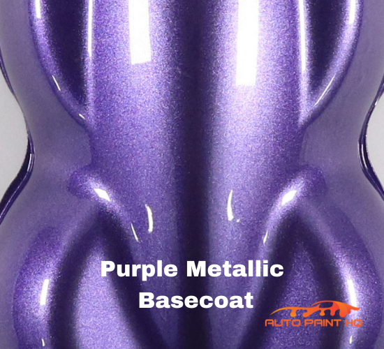 Purple Metallic Basecoat With Reducer Gallon (Basecoat Only) Paint Kit