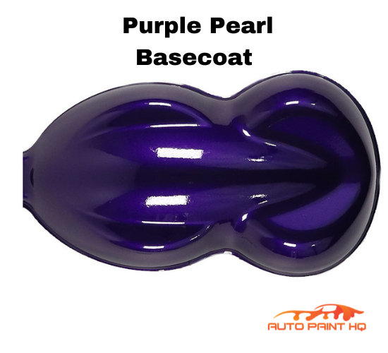 Purple Pearl Basecoat Clearcoat Complete Gallon Kit