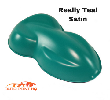 Satin Hot Rod Really Teal Gallon 2K Urethane Single Stage Car Auto Paint Kit