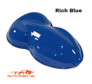 Rich Blue Basecoat + Reducer Quart (Basecoat Only) Motorcycle Auto Paint