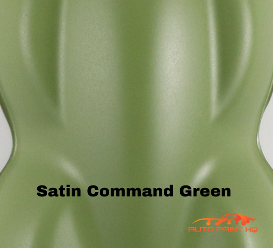 Satin Hot Rod Command Green Gallon 2K Urethane Single Stage Car Auto Paint Kit
