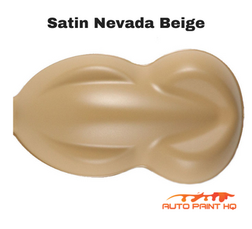 Satin Hot Rod Nevada Beige Gallon 2K Urethane Single Stage Car Auto Paint Kit